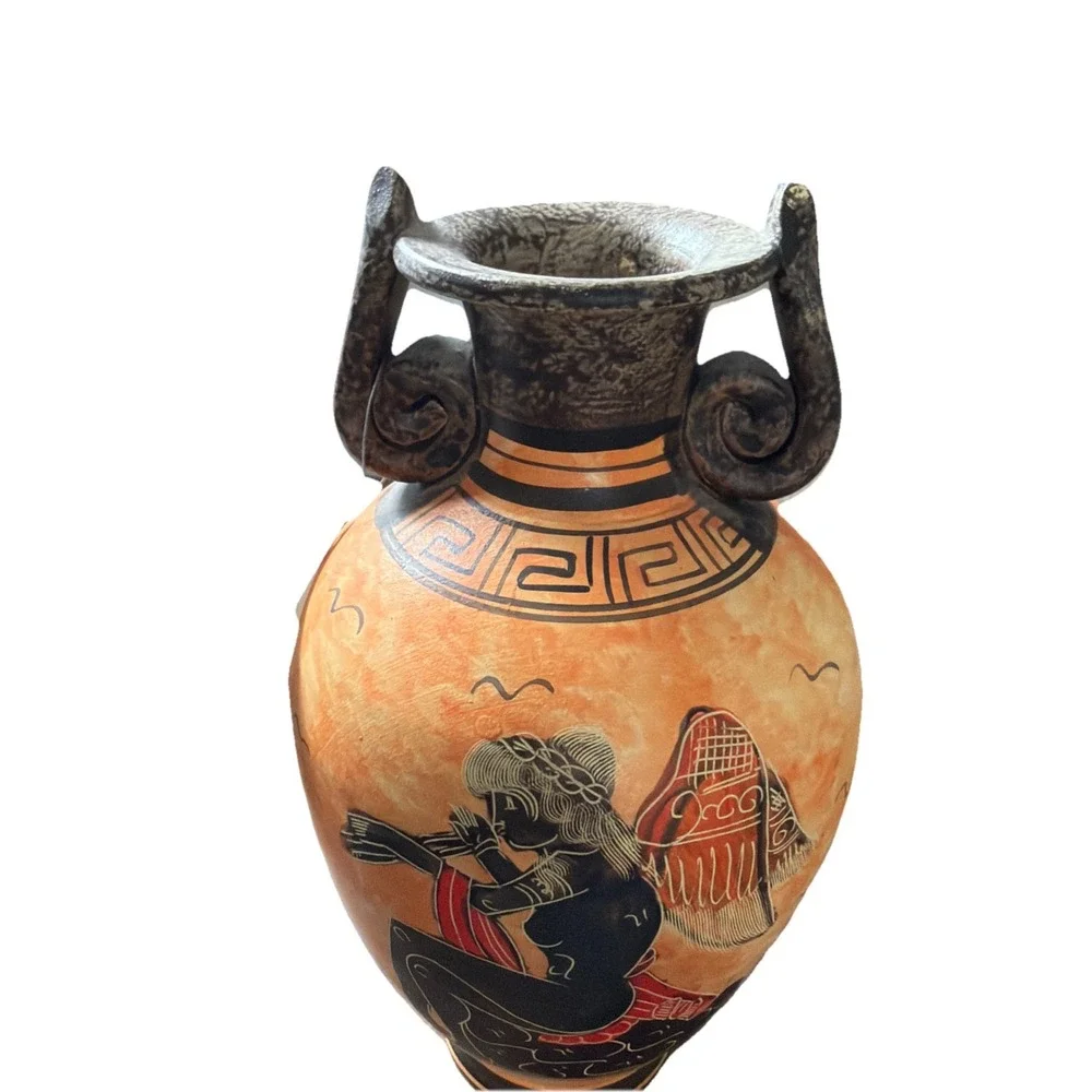 Ancient Greek‎ Amphora Style Vase 9